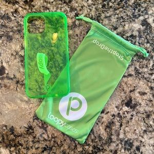 Loopy Neon Green iPhone 12 Pro Case